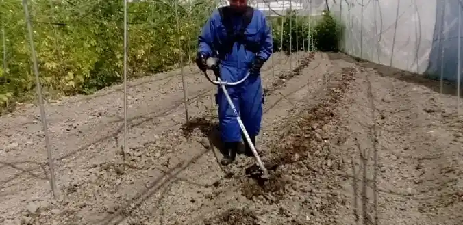 立ったまま作業